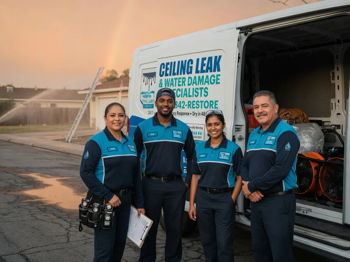 Ceiling Leak Cleanup company in Cecil, WI