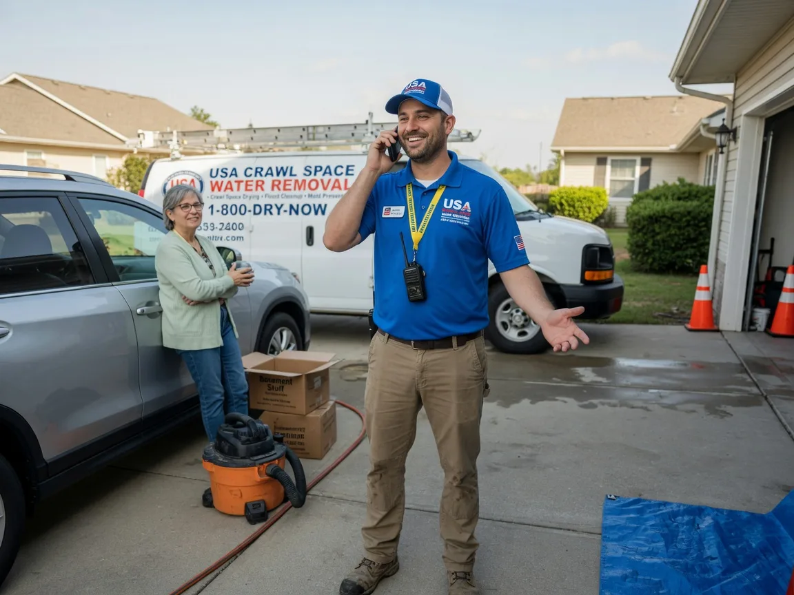 Crawl Space Water Removal Cecil, WI FAQs